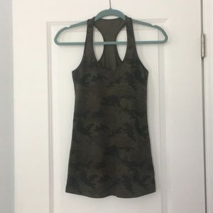 Lululemon Camo Cool Racerback size 6